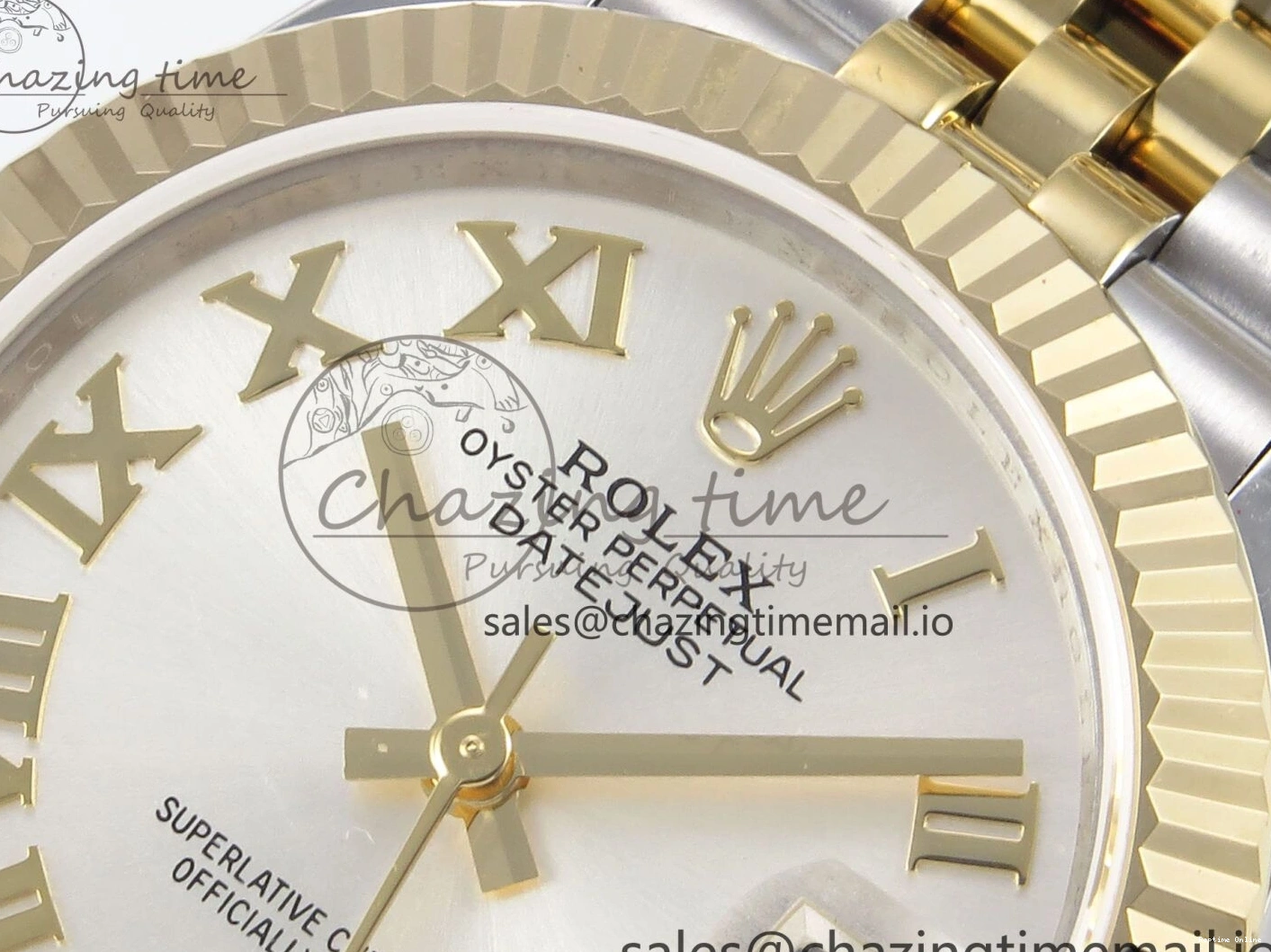 0226 Upgraded DateJust 31 278273 SS YG GMF 1:1 Best Edition 904L Steel Silver Roman Dial on Jubilee Bracelet A 1155